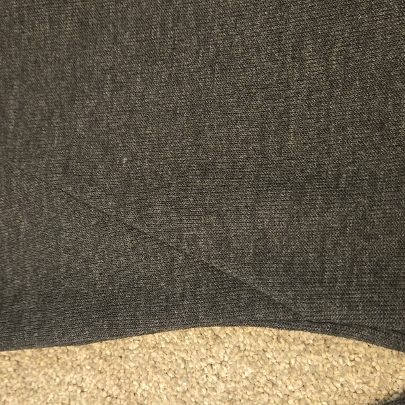 Zara Dark Gray Knit Dress Size XSmall To Small - Picture 3 of 4